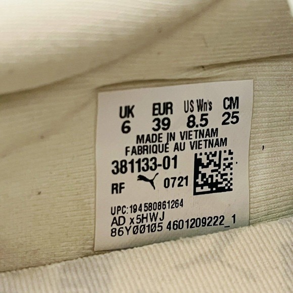 PUMA Women’s Cruise Rider Sneakers Shoes Marble Ivory Glow/Lotus‎ Size 8.5 - Picture 9 of 11